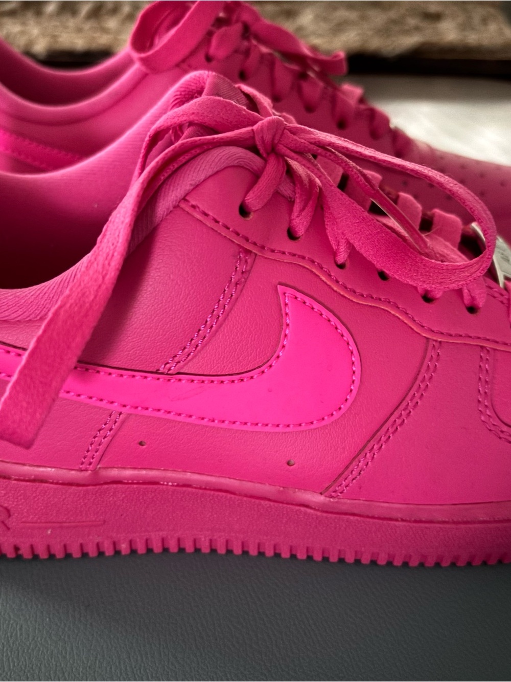 Nike Air Force 1’s in Barbie Pink - Picture 4 of 4